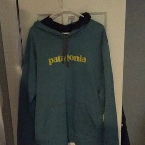 Teal Patagonia Hoodie